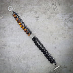 Natural Tiger Eye Lazurite Lapis Lazuli Protection Bracelet