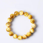 Anxiety Stress Healing Crystal Tiger Eye Bead Bracelet