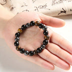 Tibetan Tiger's Eye Bracelet and Necklace Set