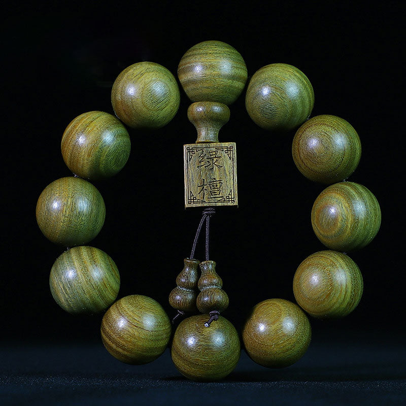 Tibetan Green Sandalwood Healing Bracelet