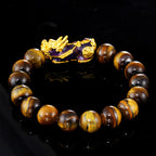 Tibetan Handcrafted Tiger Eye Feng Shui Bracelet