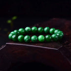 Cyan Jade Bead Calm Harmony Bracelet
