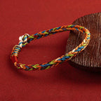 "May you be healthy and happy" Lucky Multicoloured Bracelet