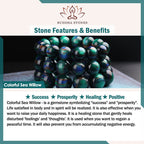 Colourful Sea Willow Mala Positive Bracelet Ring