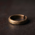 Tibetan Vintage Texture Design Copper Luck Couple Ring