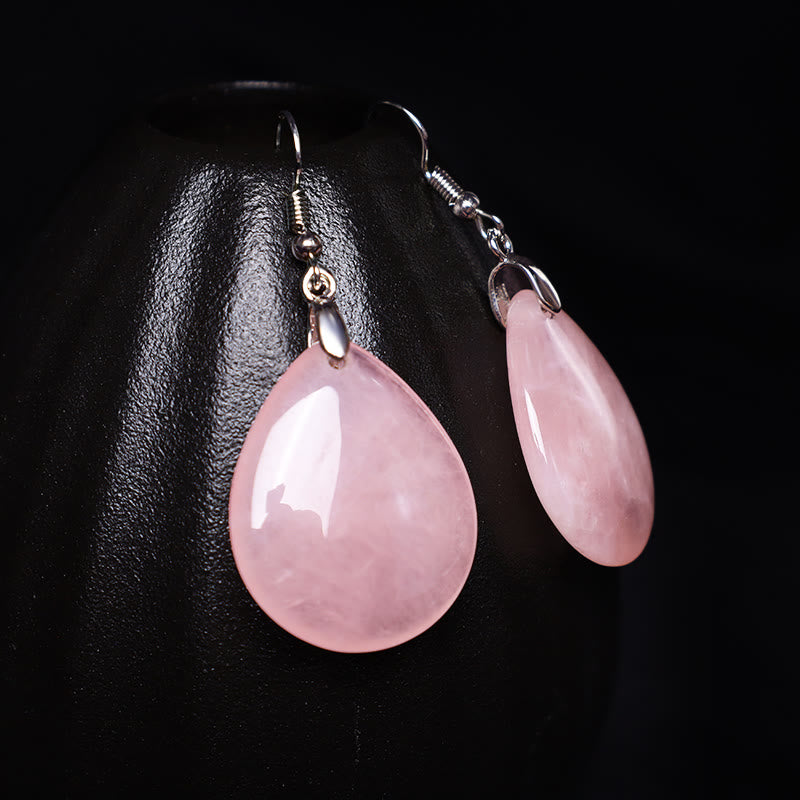 Natural Aventurine Dangle Healing Drop Earrings