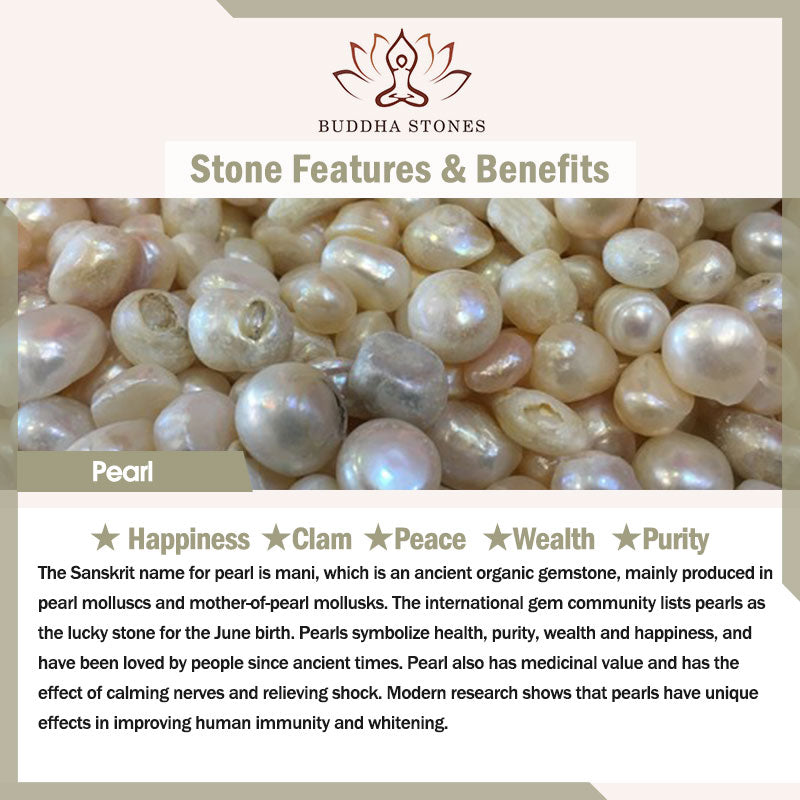 Pearl Flower Petals Luck Drop Earrings