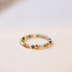 Natural Tourmaline Positive Love Ring