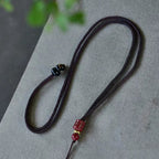 Koi Fish Peace Buckle Copper Wealth Luck Necklace Pendant