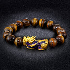 Tibetan Handcrafted Tiger Eye Feng Shui Bracelet