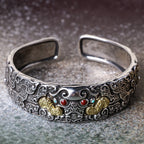 FengShui Engraving PiXiu Blessing Bracelet Bangle