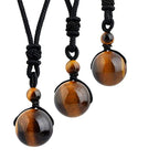 Tibetan Tiger's Eye Bracelet and Necklace Set