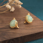 Feng Shui Jade Luck Earrings