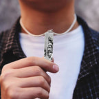 Tathagata Buddha Strength Protection Amulet Lucky Vintage Style Pendant Necklace
