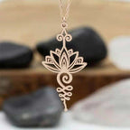 Lotus Luck Wealth Necklace Pendant