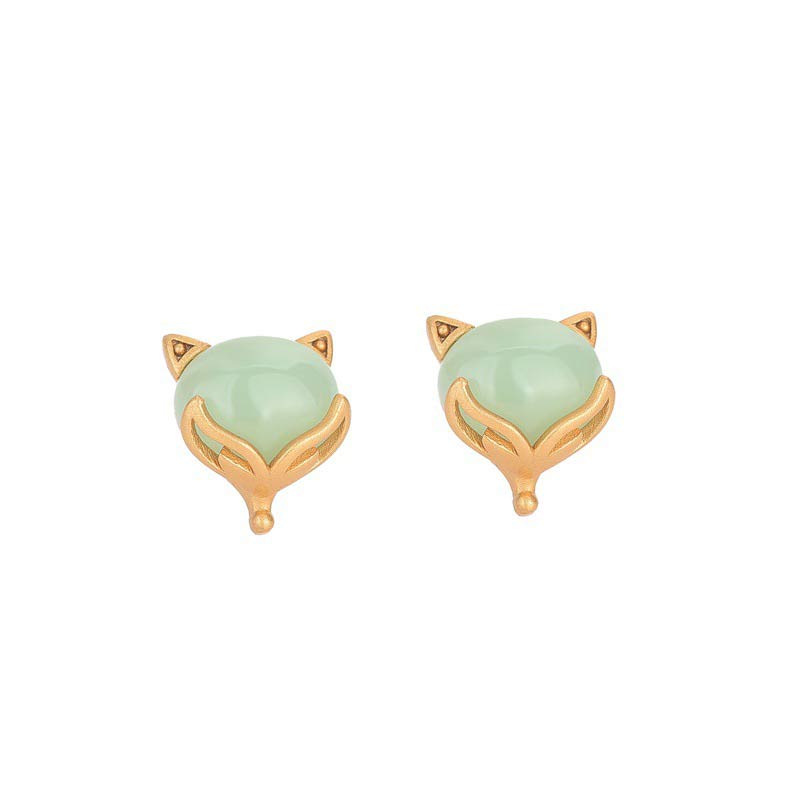 Feng Shui Jade Luck Earrings