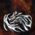 Dragon Pattern Protection Strength Adjustable Ring