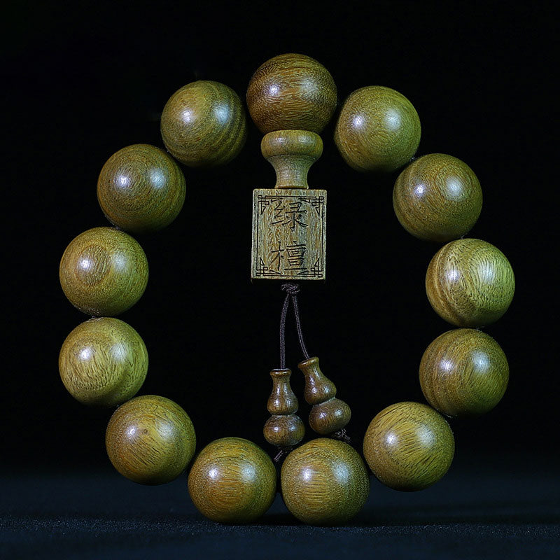Tibetan Green Sandalwood Healing Bracelet