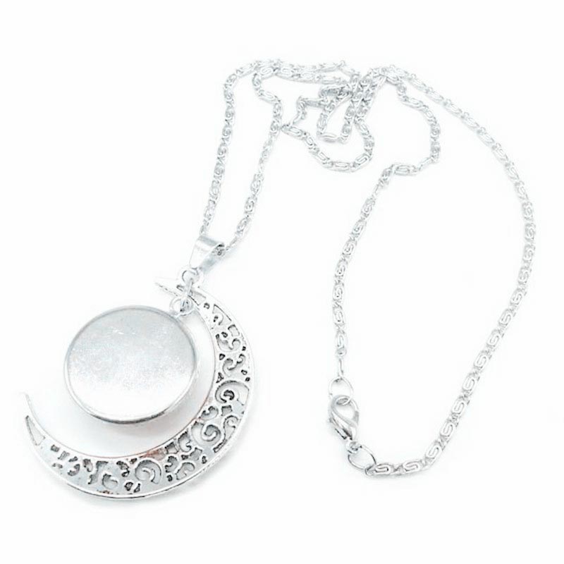 12 Constellations of the Zodiac Moon Protection Necklace Chain Pendant