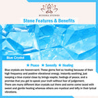 Love Heart Birthstone Healing Energy Necklace Pendant