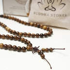 108 Mala Beads Bracelet Prayer Meditation Sandalwood Elastic