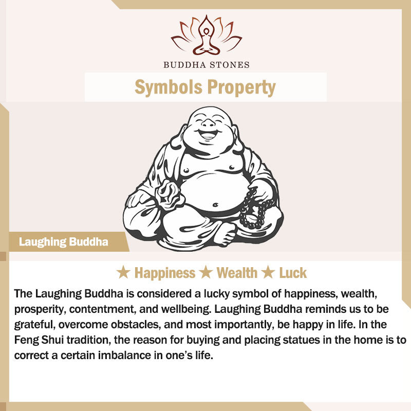 18K Gold Filled Laughing Buddha Jade Luck Necklace Chain Pendant