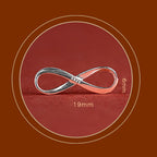 925 Sterling Silver Endless Knot Protection Luck Red String Bracelet Anklet