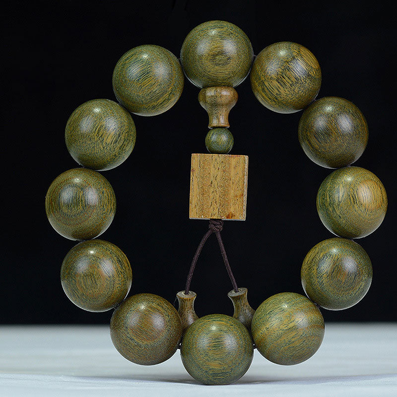 Tibetan Green Sandalwood Healing Bracelet