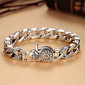 Tibet Om Mani Padme Hum Double Dorje Vajra Creativity Bracelet
