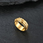 Dragon Titanium Steel Stimulation Rotatable Ring