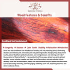 Small Leaf Red Sandalwood PiXiu Protection Bracelet