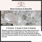 Natural Stone Pointed Pendant Necklace