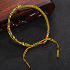Om Mani Padme Hum Protection Luck String Bracelet