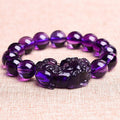 Feng Shui Amethyst Fortune Wealth Bracelet
