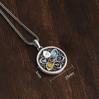 Tibetan Om Mani Padme Hum Purity Necklace Pendant