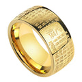 Feng Shui Buddhism Ancient Heart Sutra Lucky Ring