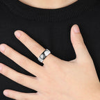 FengShui Buddhism Ancient Heart Sutra Lucky Ring
