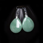 Natural Aventurine Dangle Healing Drop Earrings